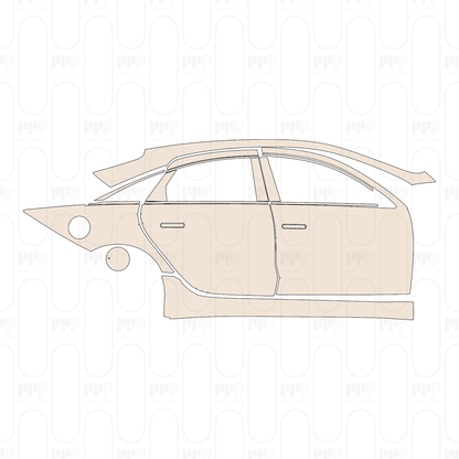 Pre-Cut PPF Hyundai IONIQ 6 (US) SE 2023
