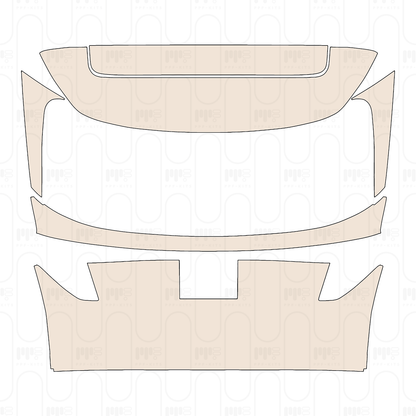 Pre-Cut PPF Hyundai Tucson (US) Base 2022