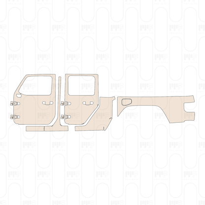Pre-Cut PPF JEEP Gladiator High Altitude 2022
