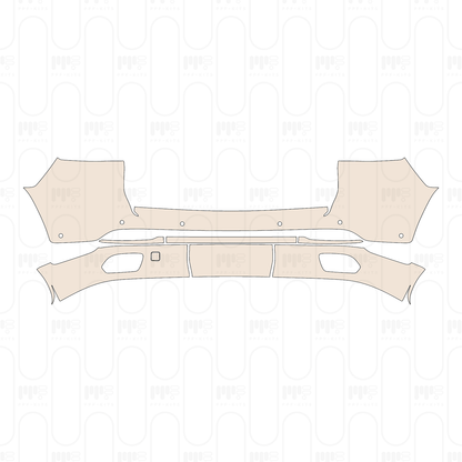Pre-Cut PPF JEEP Grand Cherokee Grand Cherokee (2-row) Summit Reserve 2022