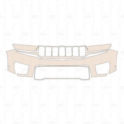 Pre-Cut PPF JEEP Grand Cherokee Grand Cherokee (2-row) Trailhawk 2022