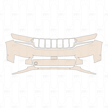 Pre-Cut PPF JEEP Grand Cherokee Grand Cherokee L (3-row) Altitude 2022