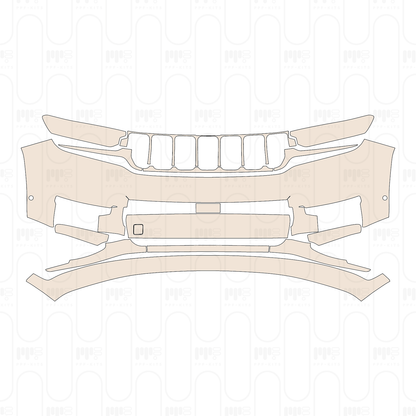 Pre-Cut PPF JEEP Grand Cherokee Grand Cherokee L (3-row) Summit Reserve 2022