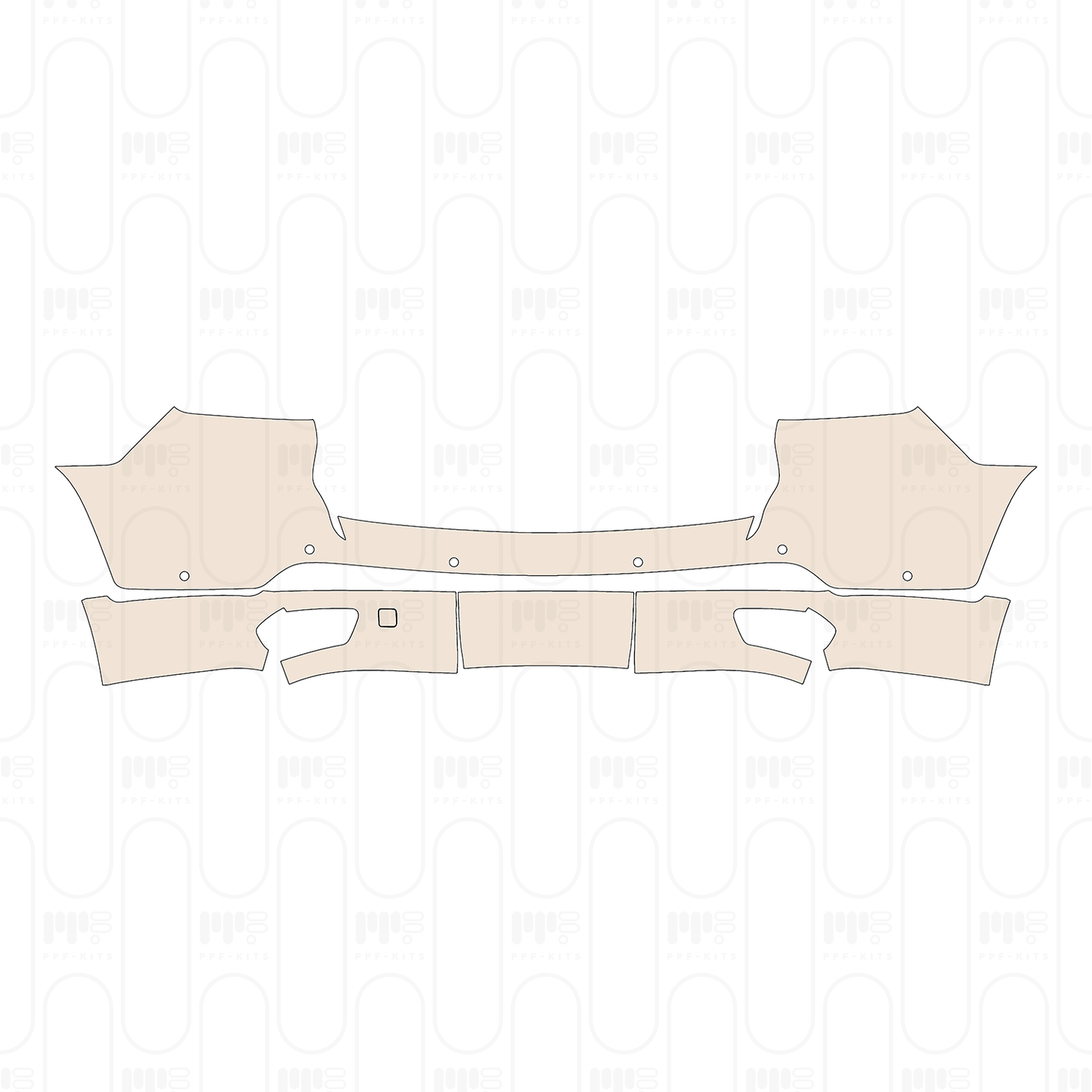 Pre-Cut PPF JEEP Grand Cherokee Grand Cherokee L (3-row) Summit Reserve 2022
