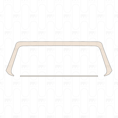 Pre-Cut PPF JEEP Wrangler 2 Door Willys 2022