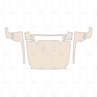 Pre-Cut PPF JEEP Wrangler 2 Door Willys 2022