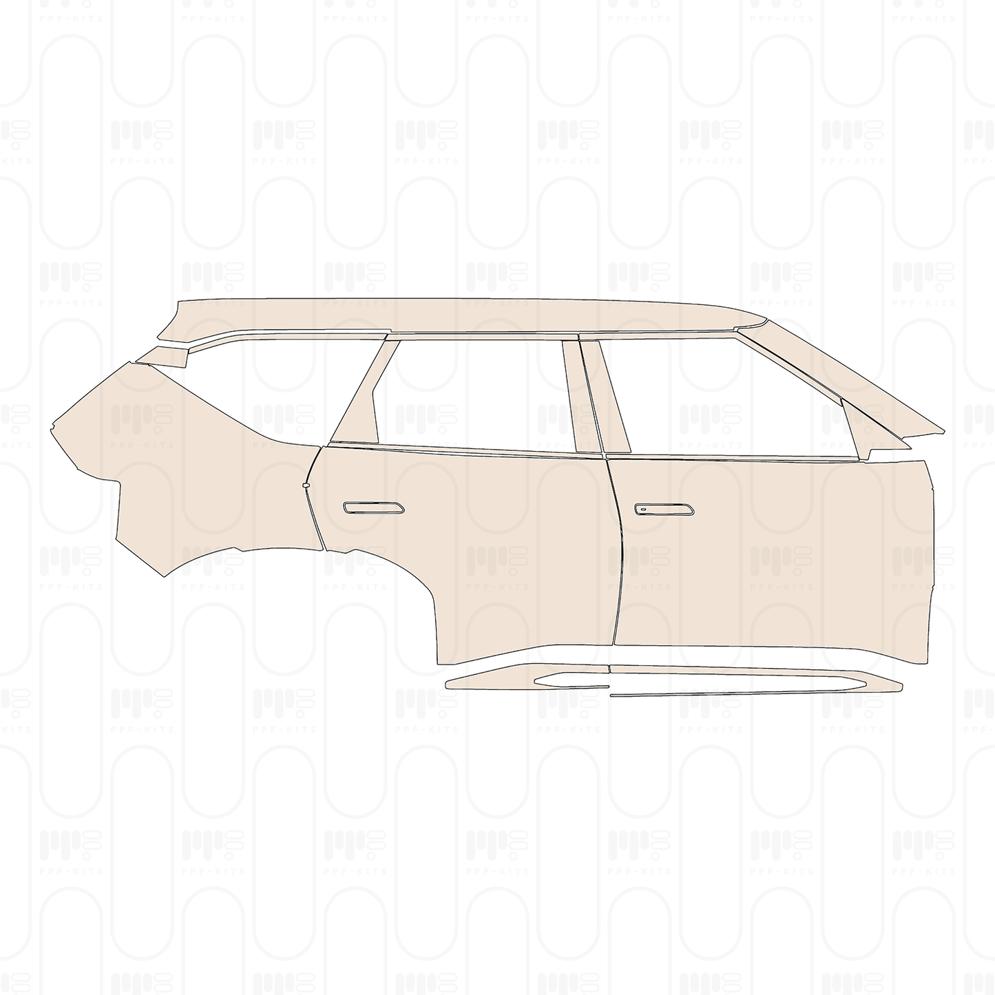 Pre-Cut PPF KIA EV5 (CN) 2023