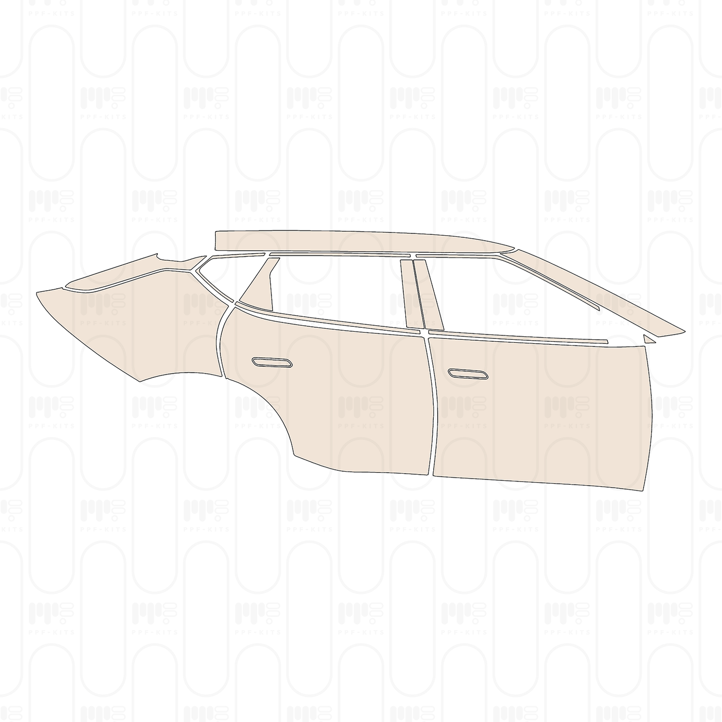 Pre-Cut PPF KIA EV6 (US) Air 2022
