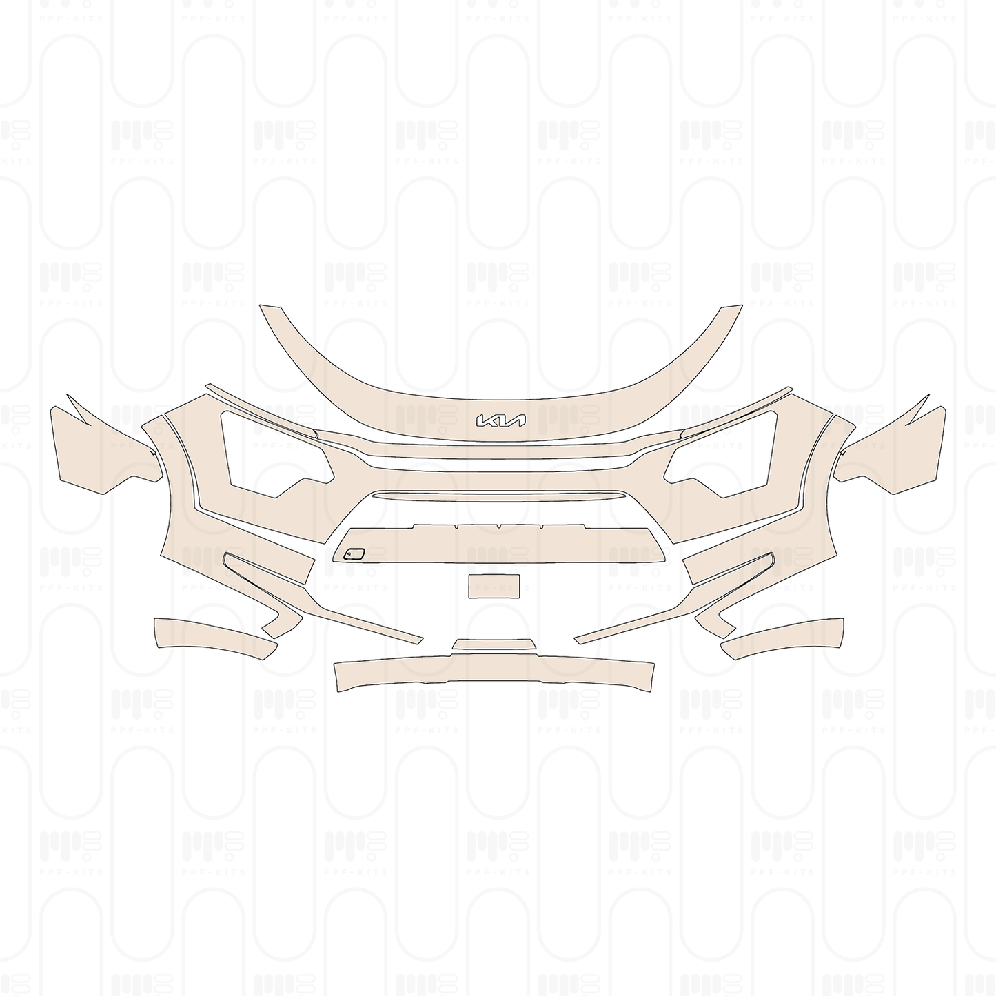 Pre-Cut PPF KIA Niro 2024