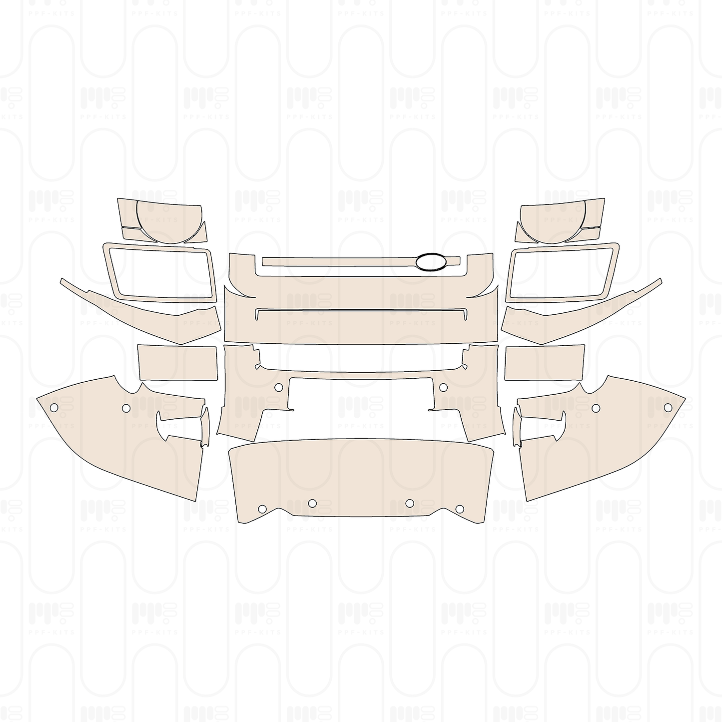 Pre-Cut PPF Land Rover Defender 110 V8 2022