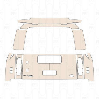 Pre-Cut PPF Land Rover Defender 110 X 2022