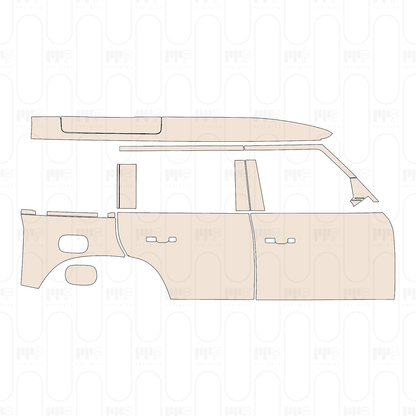 Pre-Cut PPF Land Rover Defender 110 V8 2022