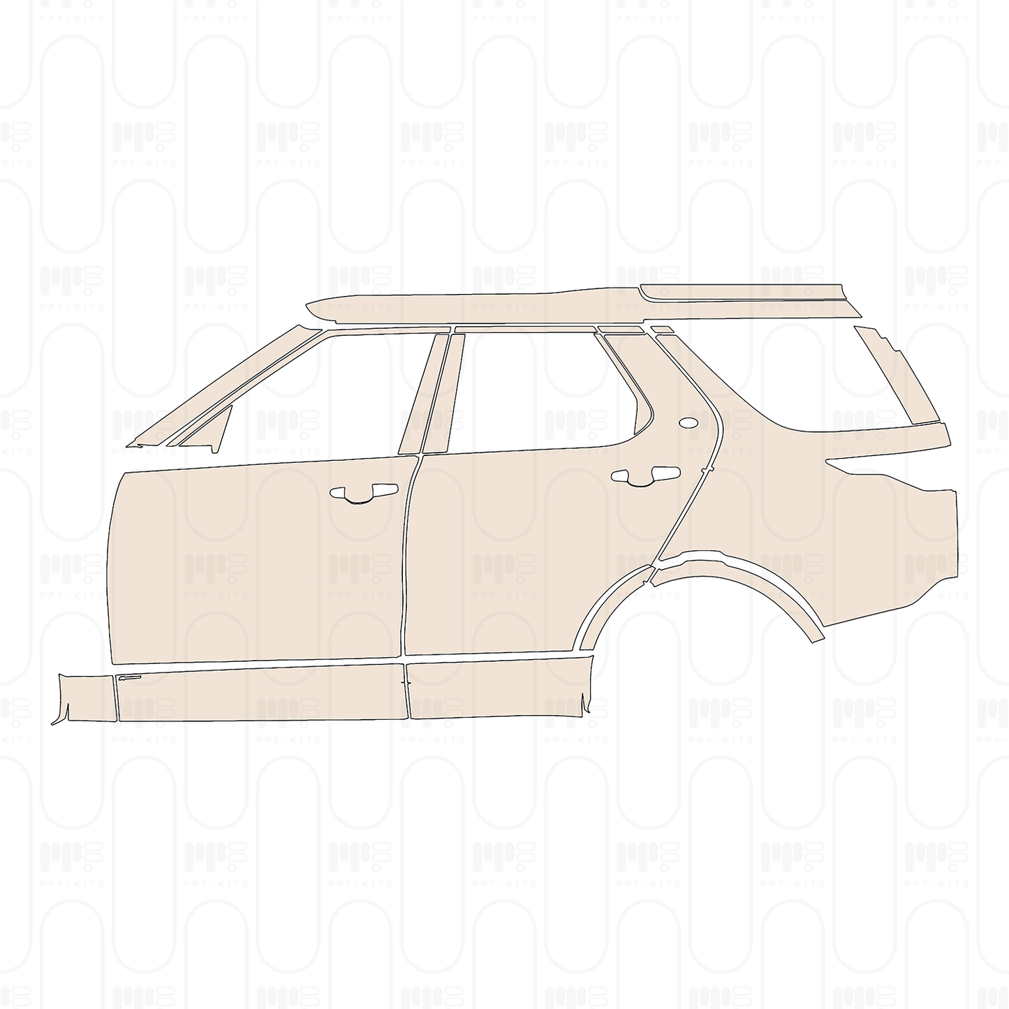 Pre-Cut PPF Land Rover Discovery 5 Metropolitan Edition 2022