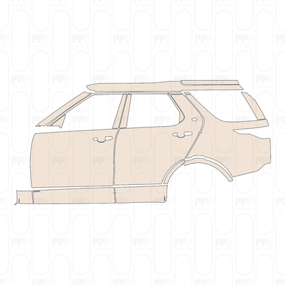 Pre-Cut PPF Land Rover Discovery 5 Metropolitan Edition 2022