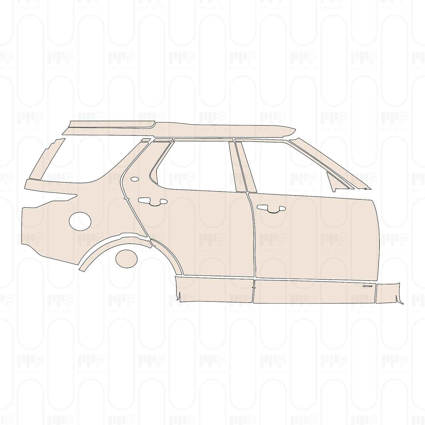 Pre-Cut PPF Land Rover Discovery 5 Metropolitan Edition 2022