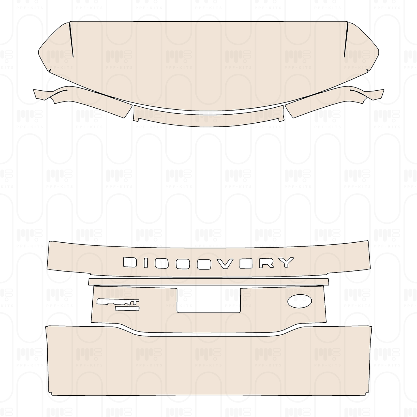 Pre-Cut PPF Land Rover Discovery Sport Base 2022