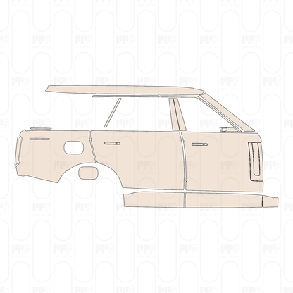 Pre-Cut PPF Land Rover Range Rover Extended Wheelbase Base 2024