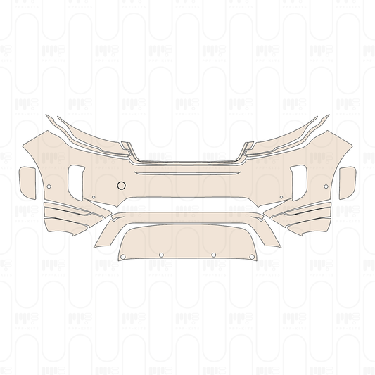 Pre-Cut PPF Land Rover Range Rover Evoque Standard Wheelbase Base 2022