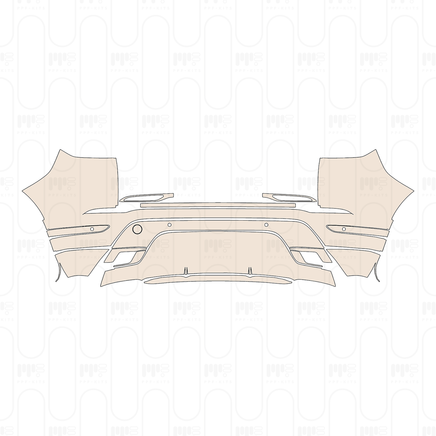 Pre-Cut PPF Land Rover Range Rover Evoque Standard Wheelbase Autobiography 2022