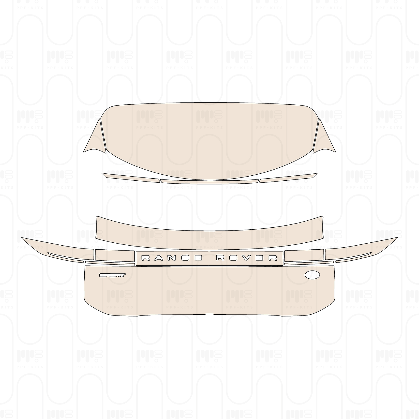 Pre-Cut PPF Land Rover Range Rover Sport Dynamic 2023