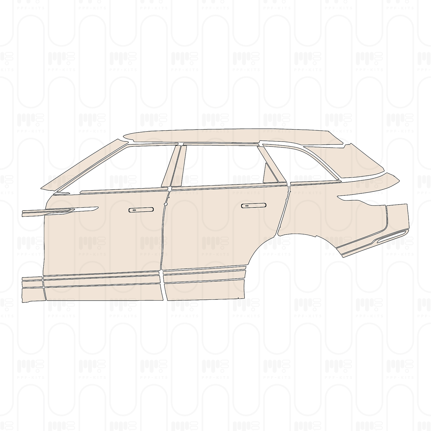 Pre-Cut PPF Land Rover Range Rover Velar First Edition 2022