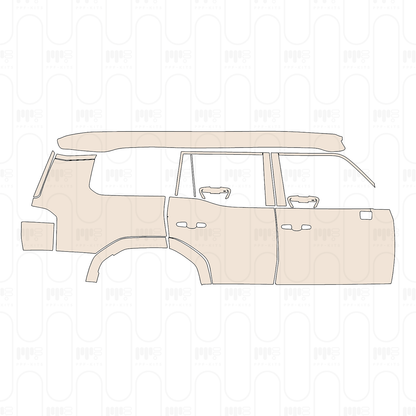 Pre-Cut PPF Lexus GX (US) Overtrail+ 2024