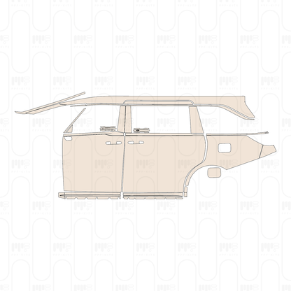 Pre-Cut PPF Lexus LM 2023