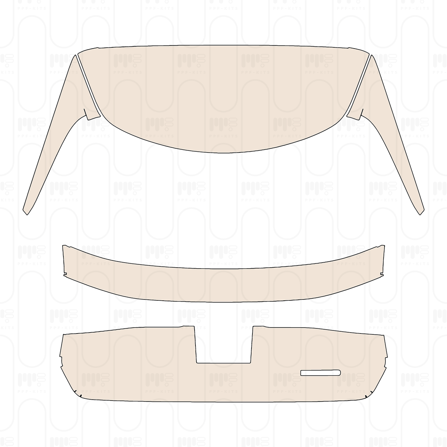 Pre-Cut PPF Lexus RX (SWB) Base 2023