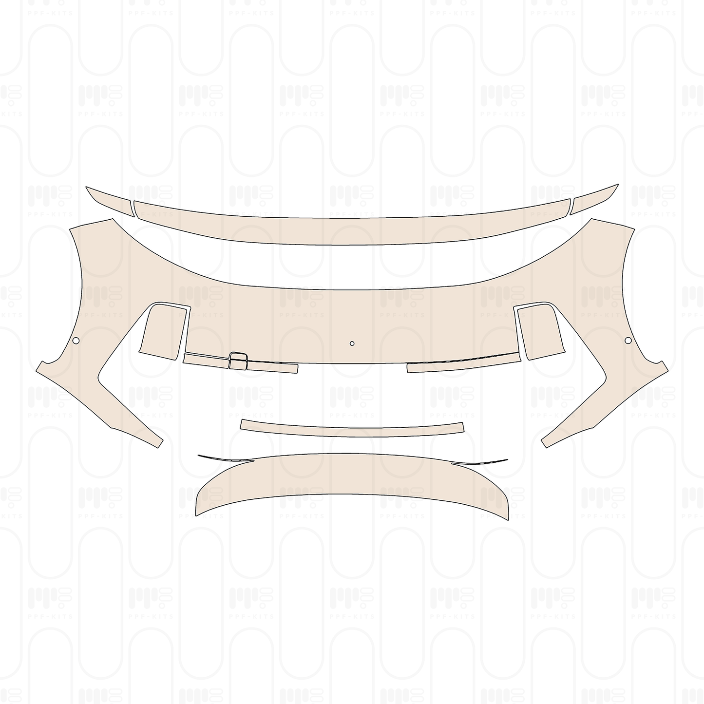 Pre-Cut PPF Li Auto L7 2023
