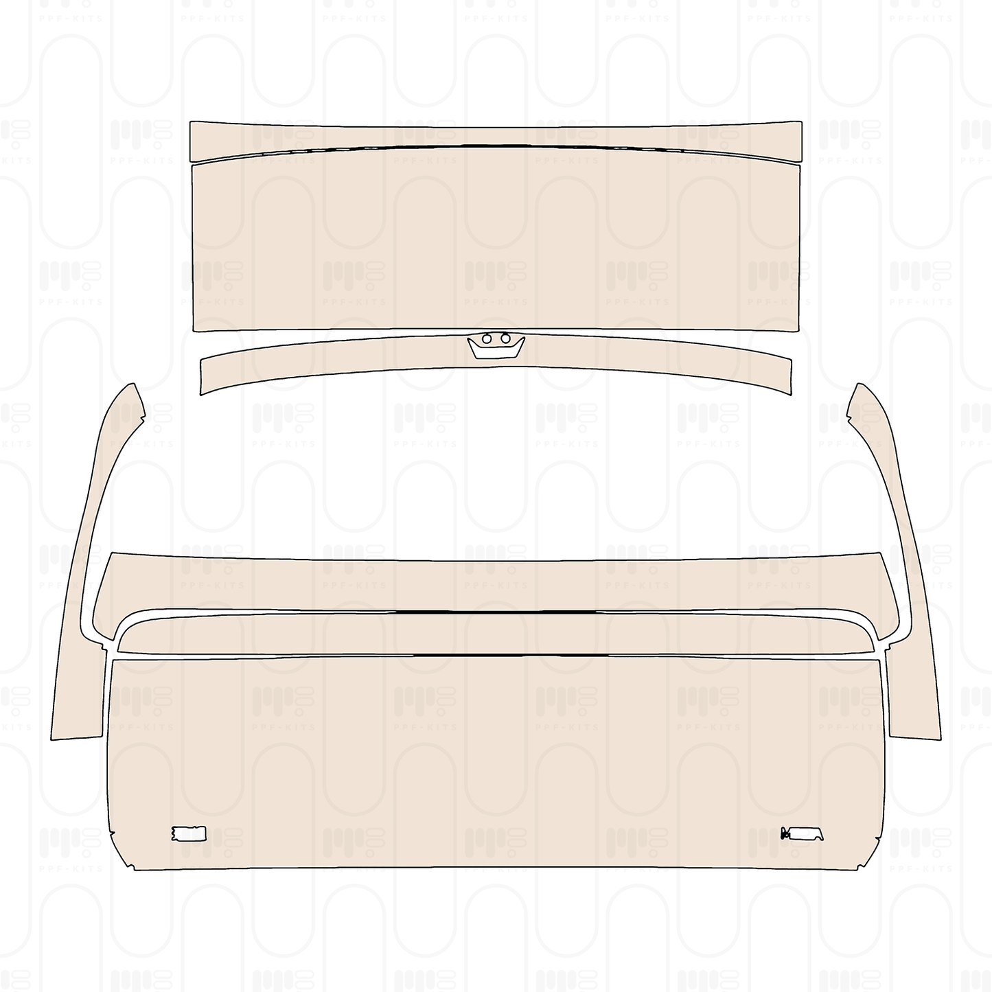 Pre-Cut PPF Li Auto Mega 2025