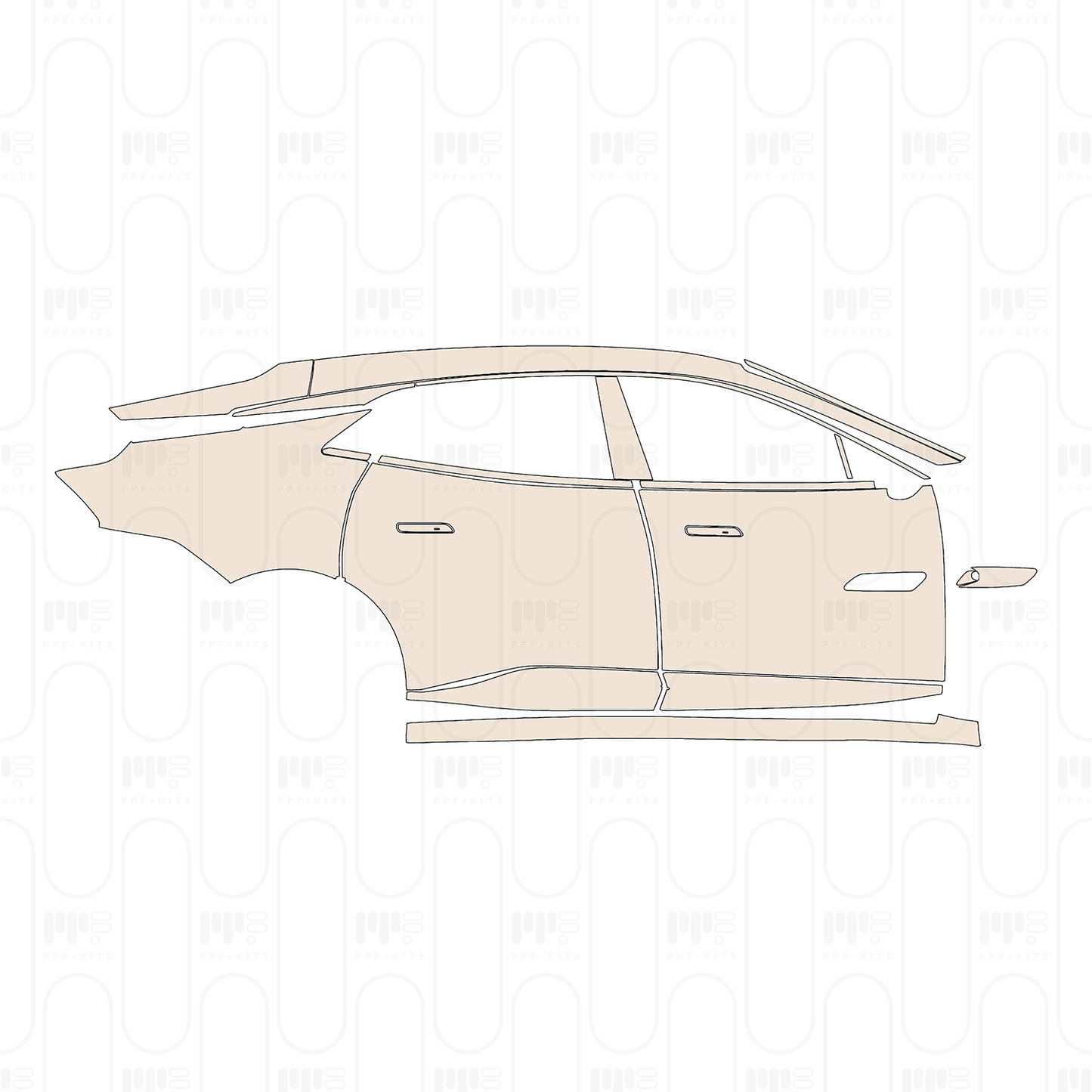 Pre-Cut PPF Lotus Emeya 2025