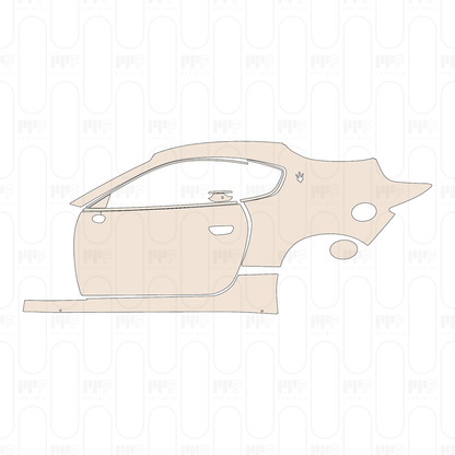 Pre-Cut PPF Maserati GranTurismo Modena 2024