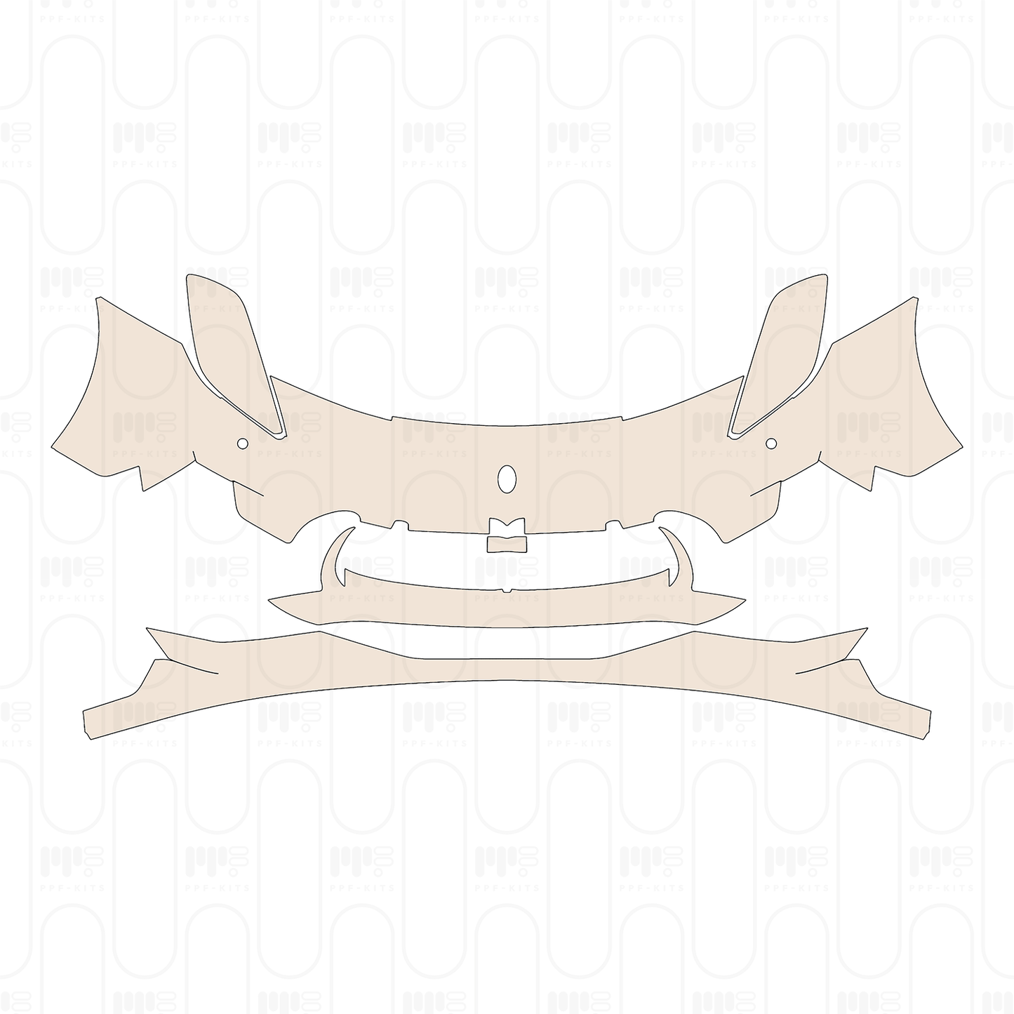Pre-Cut PPF Maserati MC20 2020
