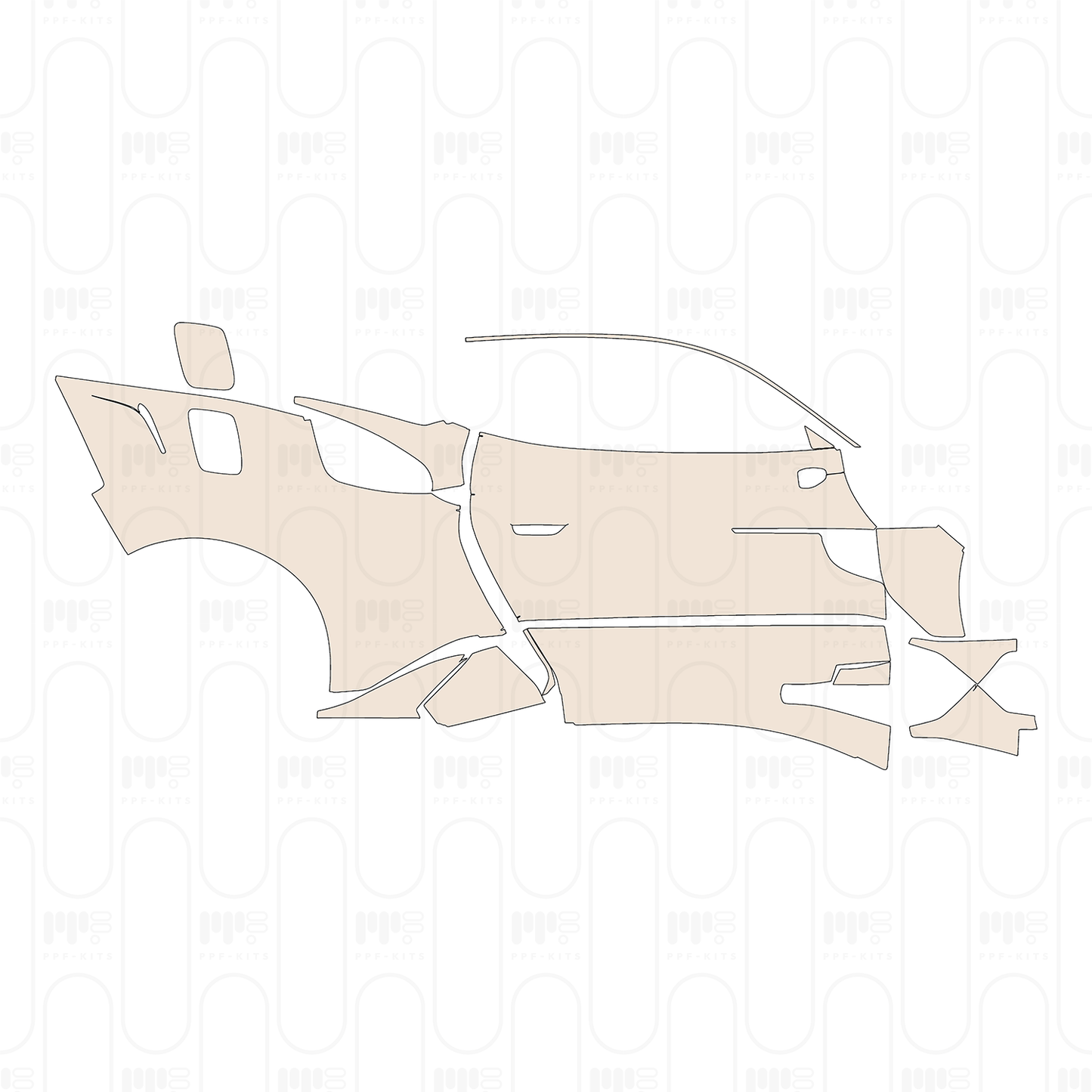 Pre-Cut PPF Maserati MC20 Cielo 2024