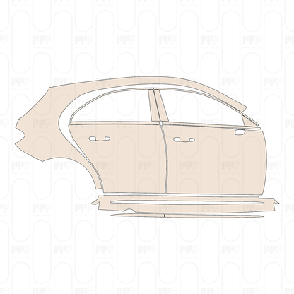 Pre-Cut PPF Mercedes-Benz A Class Hatchback AMG A 35 2022