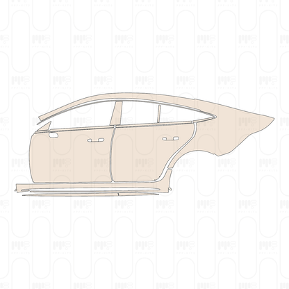 Pre-Cut PPF Mercedes-Benz AMG GT 4-Door 63 2022