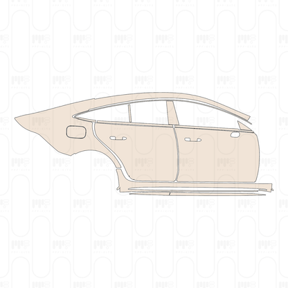 Pre-Cut PPF Mercedes-Benz AMG GT 4-Door 63 2022