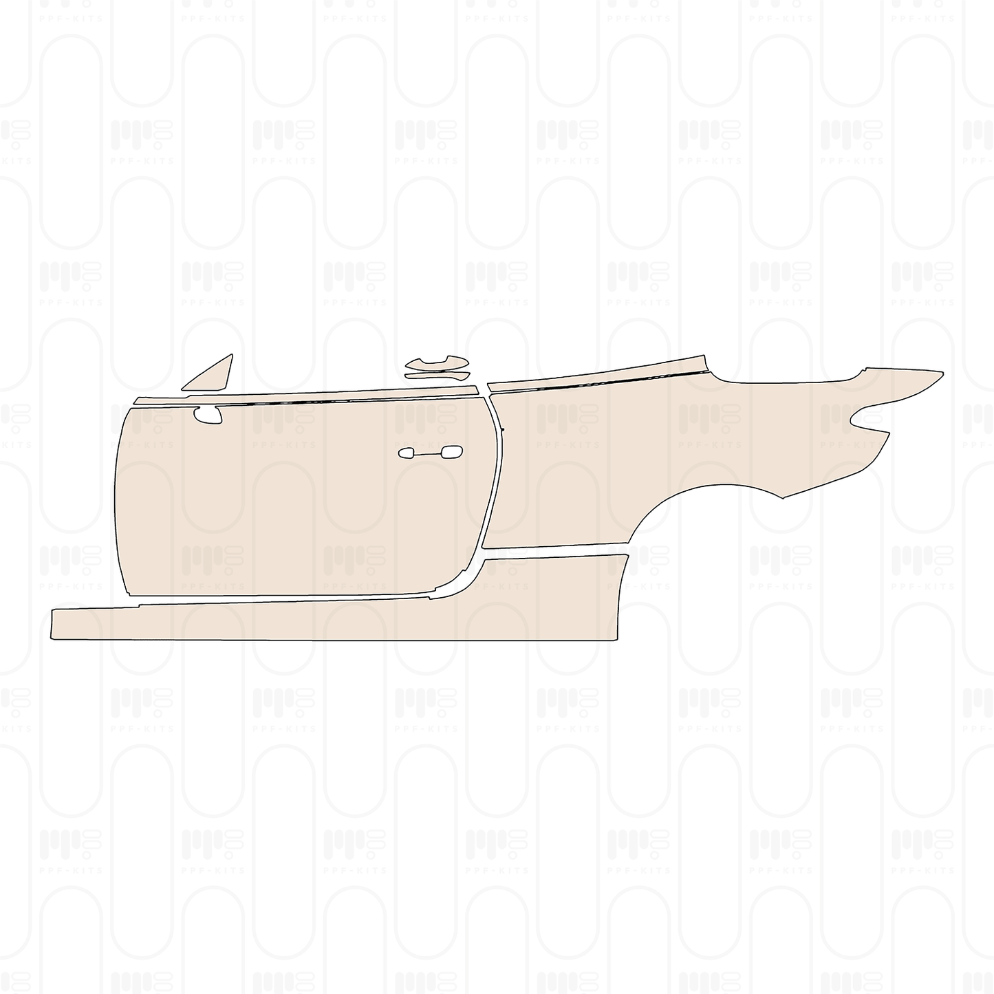 Pre-Cut PPF Mercedes-Benz CLE Cabriolet Base 2024
