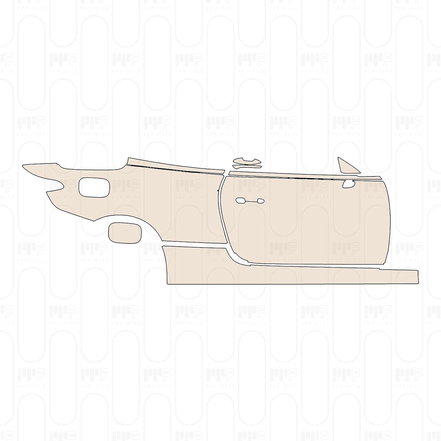 Pre-Cut PPF Mercedes-Benz CLE Cabriolet Base 2024
