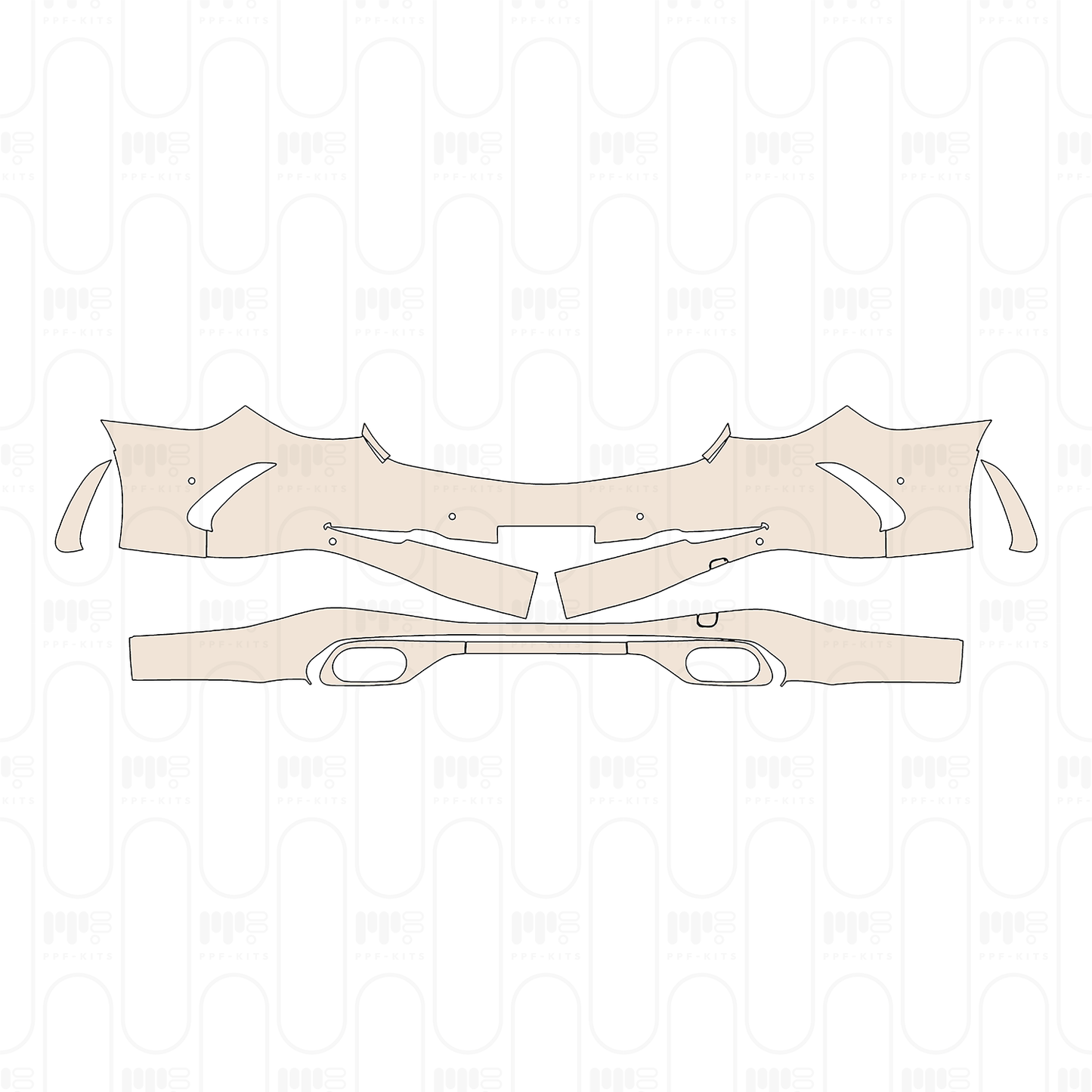 Pre-Cut PPF Mercedes-Benz CLE Cabriolet AMG CLE 53 2024