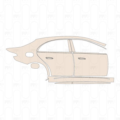 Pre-Cut PPF Mercedes-Benz E Class Sedan AMG E53 2024