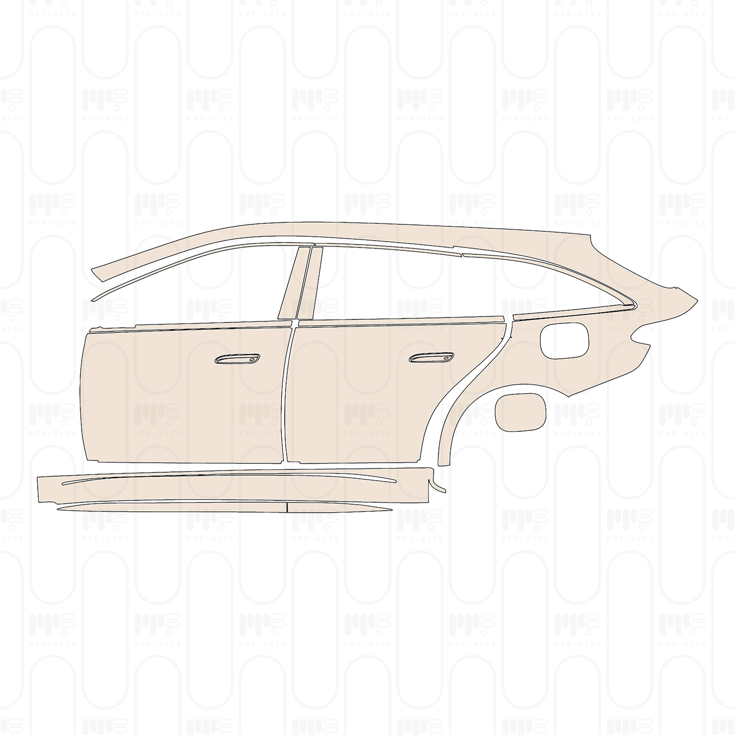 Pre-Cut PPF Mercedes-Benz E Class Estate AMG E53 2024