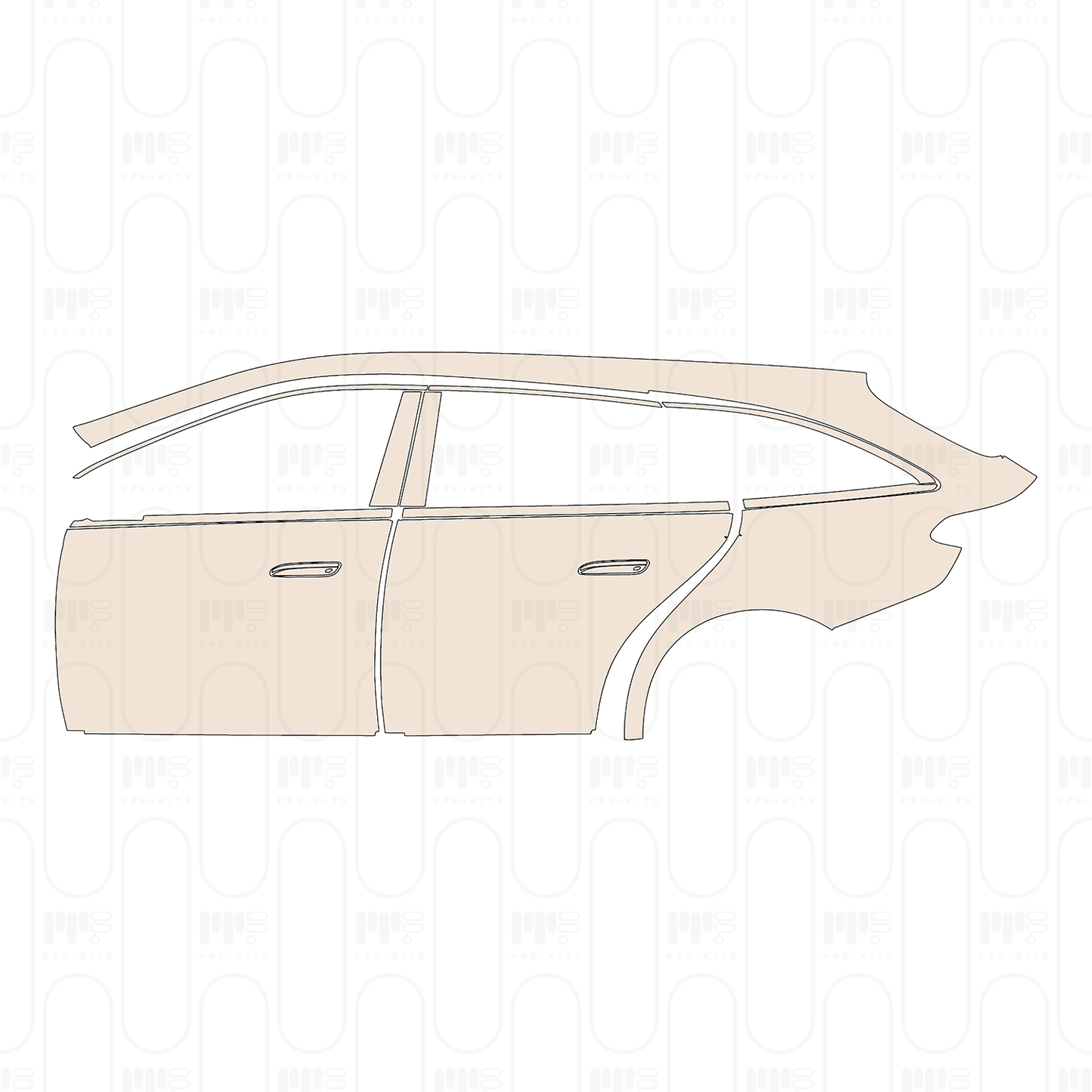 Pre-Cut PPF Mercedes-Benz E Class Estate Base 2024