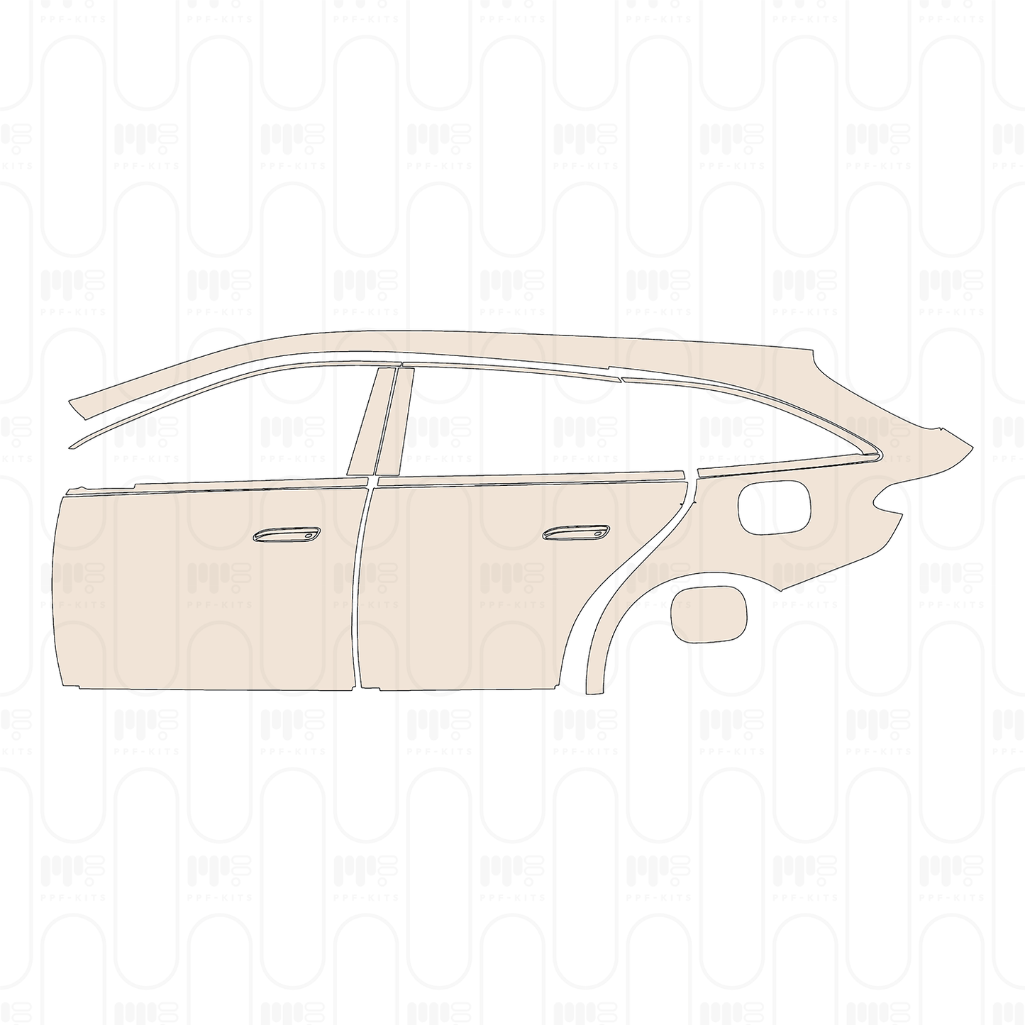 Pre-Cut PPF Mercedes-Benz E Class Estate Base 2024