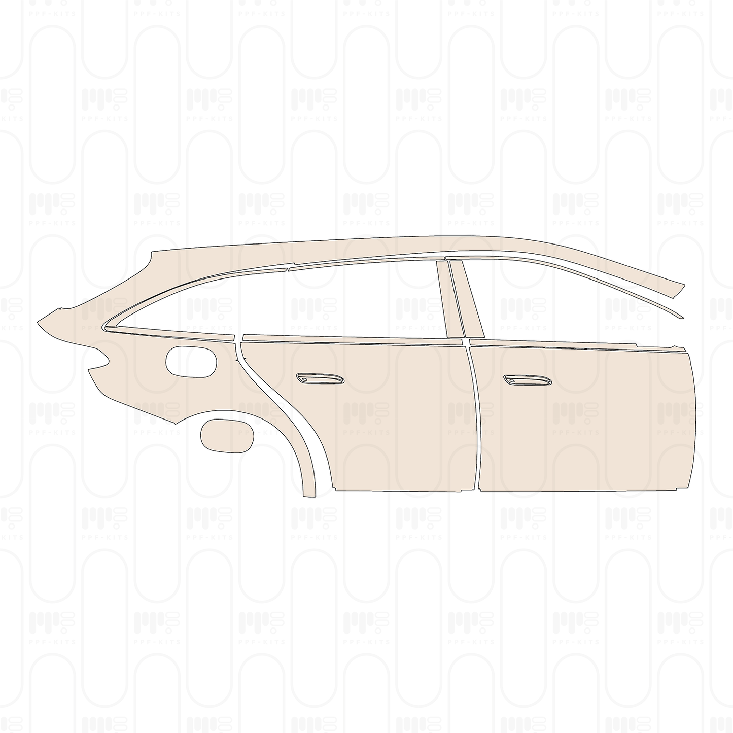 Pre-Cut PPF Mercedes-Benz E Class Estate Base 2024
