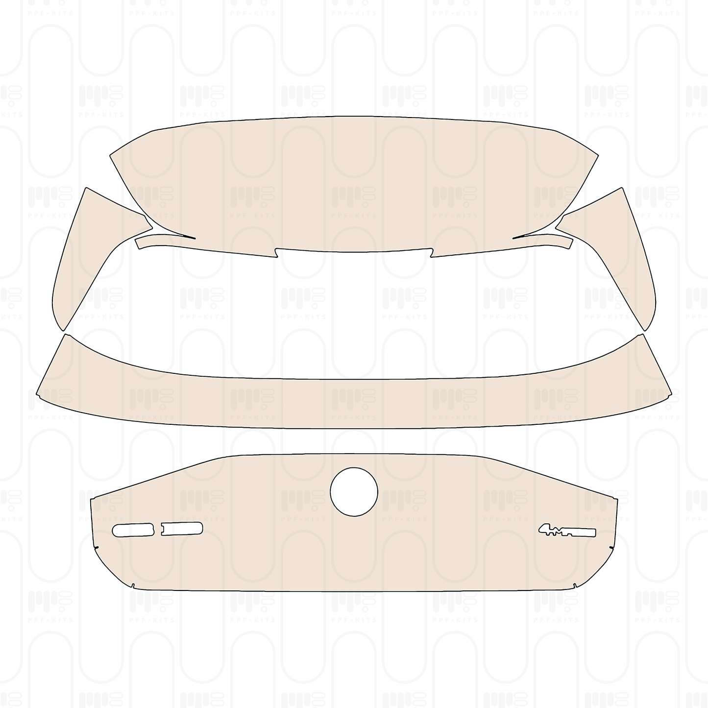Pre-Cut PPF Mercedes-Benz EQB Base 2022