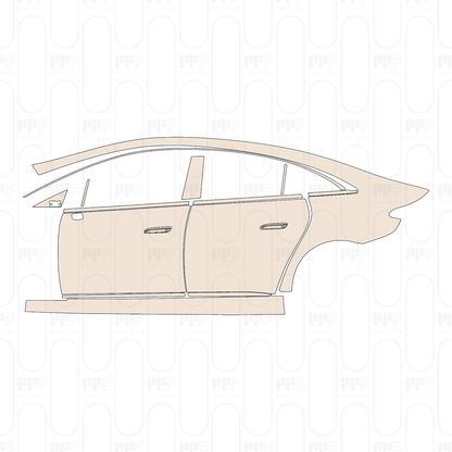 Pre-Cut PPF Mercedes-Benz EQE Luxury 2022