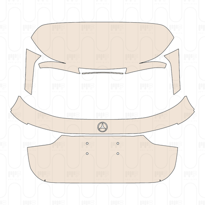 Pre-Cut PPF Mercedes-Benz GLA AMG GLA 35 2024