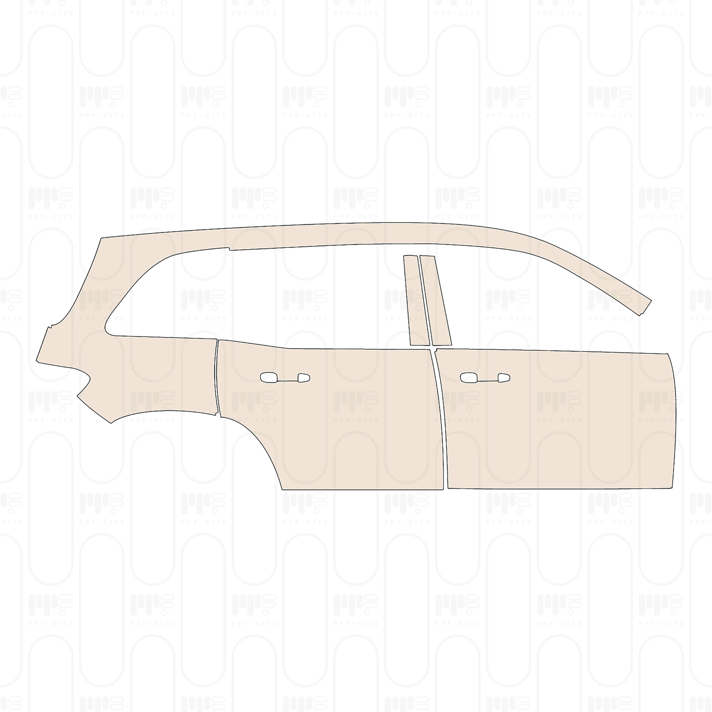 Pre-Cut PPF Mercedes-Benz GLB AMG GLB 35 2022