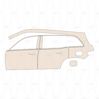 Pre-Cut PPF Mercedes-Benz GLB Base 2022